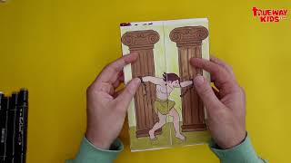 Easy Samson Bible craft for kids [upl. by Leda]