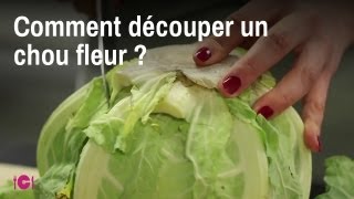 Astuce  Comment découper un chou fleur [upl. by Nilad]