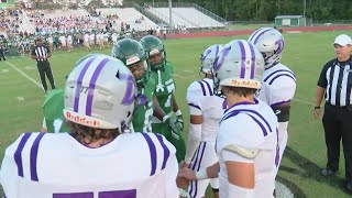 Football Friday Night Dutchtown dominates Ponchatoula with its potent passing game [upl. by Odrautse]