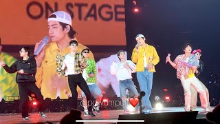 220415  FANCAM  Permission To Dance  BTS PTD Las Vegas  Day 3  Allegiant  4K 직캠 [upl. by Mariko]