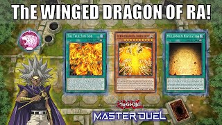 Best Pure The Winged Dragon of Ra Deck  New Support is HERE  YuGiOh Master Duel [upl. by Ruelle187]