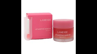 Laneige Lip Sleeping Mask [upl. by Aiekam]