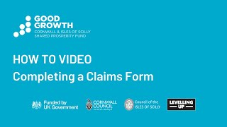 How To Video Completing a Claims Form [upl. by Farman]