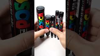 Which posca marker is best markerreview posca markers unboxing art colourpens [upl. by Azpurua]