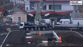 VIDÉO A Bressuire les avancées du chantier de la gare [upl. by Zeba]