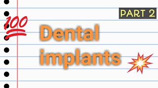 Dental ImplantsClassification of Dental Implants👌👍✅ [upl. by Essirahs]