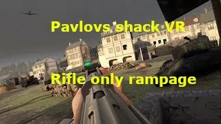 Pavlovs Shack VR Rifle only rampage metaquest 3 [upl. by Holub]