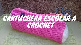 DIY Como hacer una Cartuchera Escolar A Crochet [upl. by Fannie265]