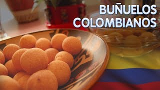 BUÑUELOS COLOMBIANOS  Cocinando con Aurita [upl. by Keheley]