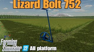 Lizard Bolt 752  FS22 mod for all platforms [upl. by Jueta]