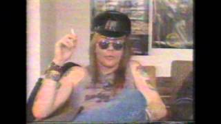 Guns n Roses 80s Interviews Part 1 [upl. by Cozza]