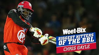 Biggest Hitters of the BBL Best of Chris Gayle [upl. by Uhej229]