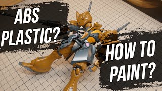 HOW I SPRAY LACQUER PAINT ON ABS PLASTIC GUNPLA KITS WITHOUT BREAKING [upl. by Aedrahs]