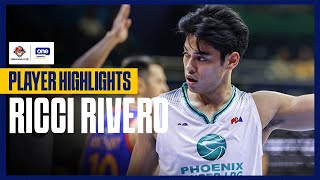 Ricci Rivero highlights  PBA Season 48 Commissioners Cup [upl. by Orlan890]