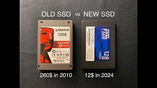 OLD 260 SSD vs NEW 12 SSD  Speed Test and Teardown [upl. by Xanthe]