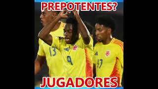 prepotentes Los jugadores seleccióncolombia futbol suramérica [upl. by Narak]