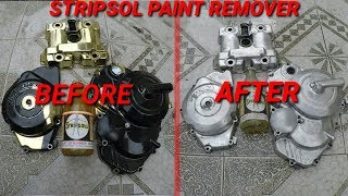 Stripsol paint remover  medyo mahirap pero kinaya [upl. by Sheaff]