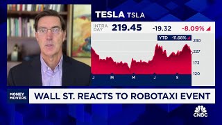 Why the Tesla robotaxi event left investors underwhelmed [upl. by Dewie]