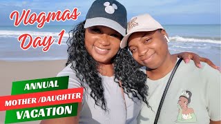 VLOGMAS DAY 1  DISNEYS VERO BEACH RESORT  MOTHER  DAUGHTER VACATION [upl. by Funk]