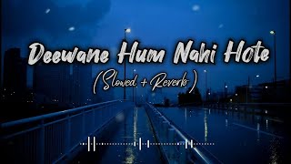 Deewane Hum Nhi Hote SlowedReverbsong lofisadsongs lofisong music [upl. by Enyak]