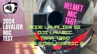 Helmet Lav Mic Test  Find out what is the motovloggers MUST HAVE microphone [upl. by Aliuqaj]