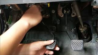 clutch pedal adjustment [upl. by Shakespeare395]