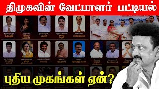 DMK releases 2024 Lok Sabha Election candidates new faces in 11 constituencies [upl. by Zenobia597]