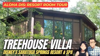 Treehouse Villa at Disney’s Saratoga Springs Resort amp Spa  Disney Vacation Club Disney World [upl. by Madel967]