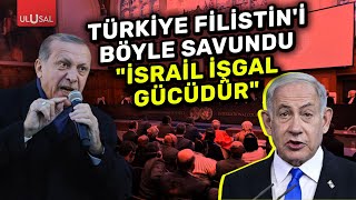 Türkiye Uluslararası Adalet Divanında Filistini böyle savundu [upl. by Codd]