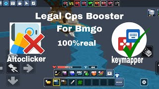 Legal cps booster for blockman go using key mapper part 1 [upl. by Ahsahs]