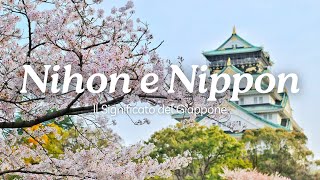 Nihon e Nippon  Il Significato del Giappone [upl. by Nelaf]