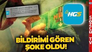 HGS Mobil Uygulaması Hacklendi Vatandaş O Bildirimle Karşılaştı Cemal Enginyurtu Dinleyin [upl. by Adnolay166]