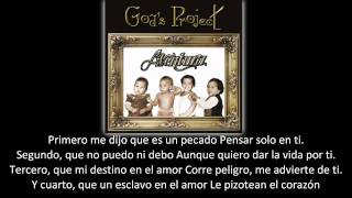 Aventura  Angelito lyric  letra [upl. by Yramanna]