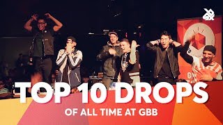 TOP 10 DROPS 😱 Grand Beatbox Battle ALL TIME [upl. by Nevla839]