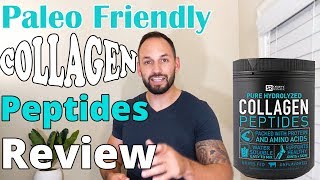 Collagen Peptides Paleo Diet Friendly Protein Shake by Sports Research Review [upl. by Dolly672]