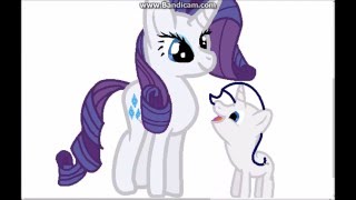 Speedpaint The Rarity Family  The bride of Discord universe 3 [upl. by Ilyk]