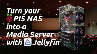 Turn your PI5 NAS into a MEDIA SERVER using JELLYFIN [upl. by Riatsila]