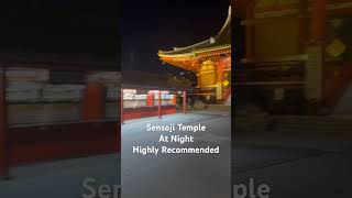 Sensoji Temple at Night  Asakusa Tokyo Japan [upl. by Altaf]