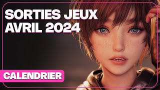 Toutes les SORTIES JEUX VIDEO AVRIL 2024 [upl. by Hnacogn]