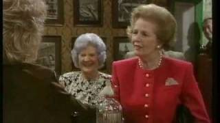 margaret thatcher in coronation street [upl. by Idden341]