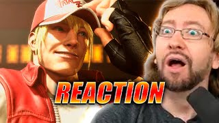 MAX REACTS Terry Bogard Street Fighter 6 Reveal Trailer [upl. by Aicilana]