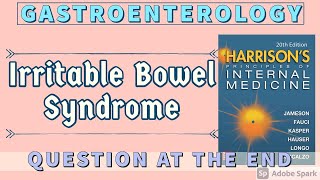 Irritable Bowel Syndrome  Pathophysiology  Clinical features  Diagnosis  Management  Harrison [upl. by Ylera]