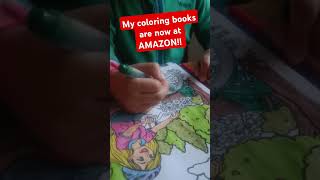 🎁😍🎄Looking for a Christmas gift Find my coloringbooks at AMAZON  4 book series available🤗 [upl. by Farrica]