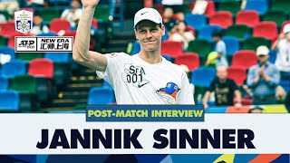 Jannik Sinner Reflects On Winning The Rolex Shanghai Masters [upl. by Cobb780]