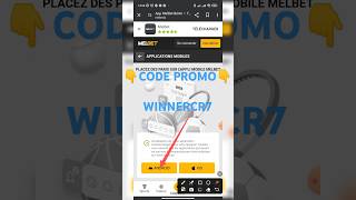 Code promo melbet 2024melbet promo codeSinscrire sur melbet avec code promoparissportifs shorts [upl. by Ljoka]