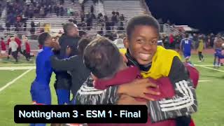 Nottingham High School Soccer Section 3 championship game 2024 [upl. by Obe166]