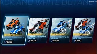 The Best White amp Black Octane Car Designs in Rocket League History [upl. by Vacuva763]