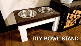 DIY Dog Bowl Stand Feeder [upl. by Tisha20]