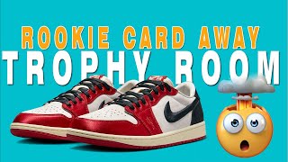 Trophy Room x Air Jordan 1 Low OG “Rookie Card – Away”  Trophy Room X 2024  Azay [upl. by Nostaw]