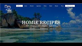 How To Create a full Website Using HTML amp CSS  StepByStep Website Tutorial [upl. by Nepsa]